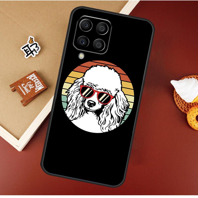 

Cute Cartoon Poodle For Samsung Galaxy M33 M53 M23 M13 M11 M51 M14 M34 M54 M20 M30s M12 M32 M52 M15 M55 Case Samsung M52 5G