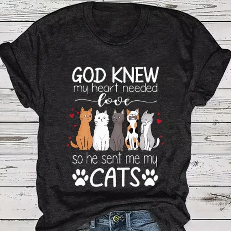 Модная женская фиолетовая футболка с принтом колец — фото 6