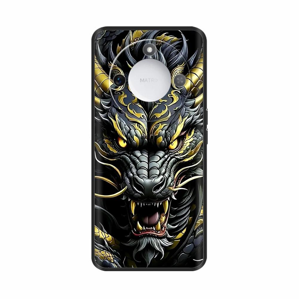 For Honor X9c Smart 5G Phone Case Lovely Cartoon Liquid Silicone Full Cover For Honor X9C Smart X9cSmart Cases Bumper Fundas