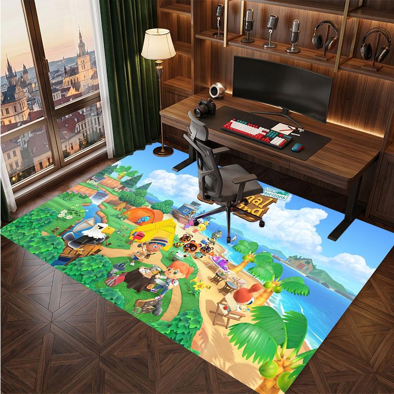 Animal Crossing Rug Soft Thick Non Slip Floor Carpet for Bedroom Living Room Home Decor