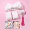 REGENBOOG - Set: Bow Face Wash Headband + Wrist Band + Face Cleaning Brush