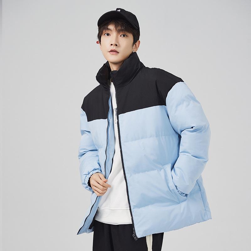 

Мужская повседневная короткая хлопковая куртка в стиле кэжуал, теплая зимняя куртка S