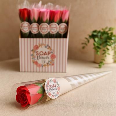 Soap Flower Rose, Small