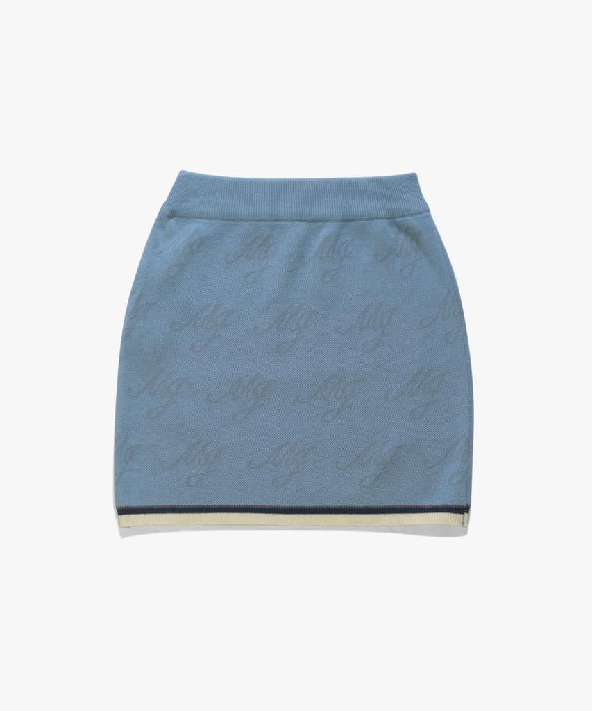 Mary James (W) Uriju Skirt - Skyblue