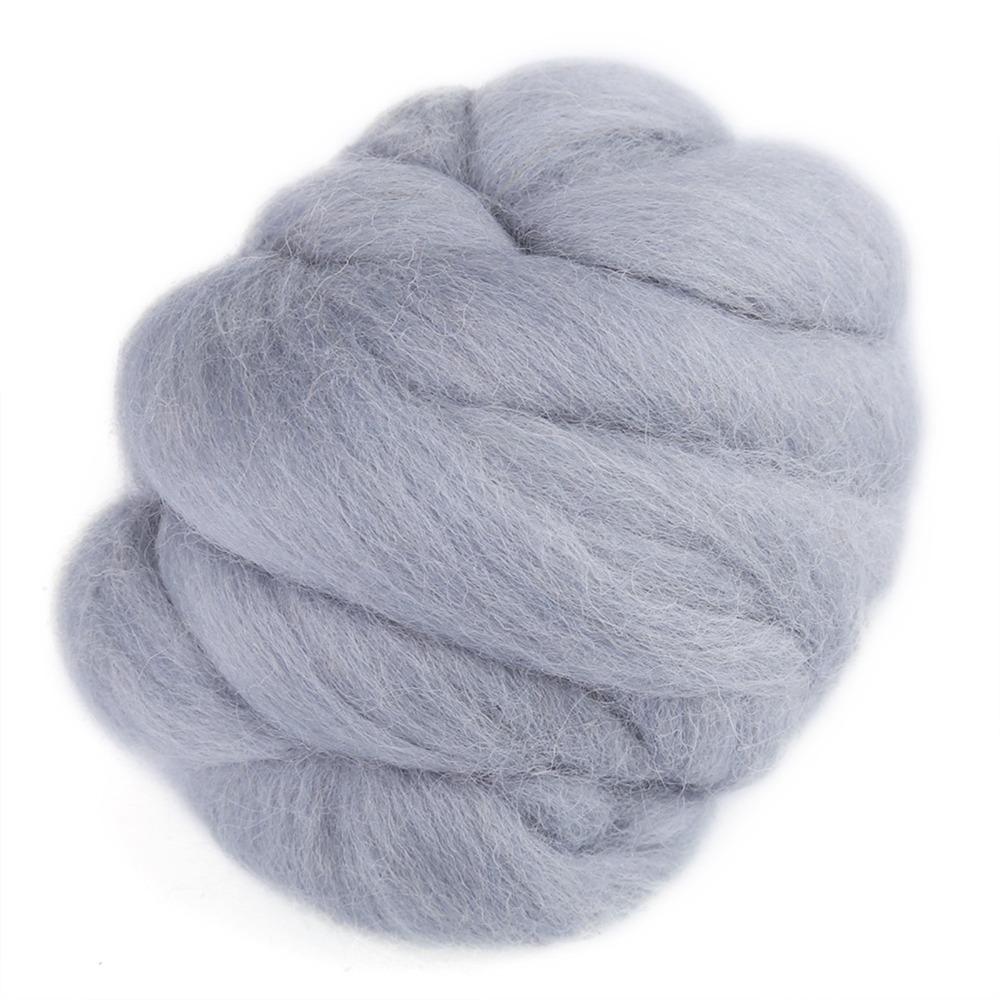 

Felt Making 55g Colored Needle Felting Wool Soft Texture Blue Wool Roving Felting Wool DIY Craft