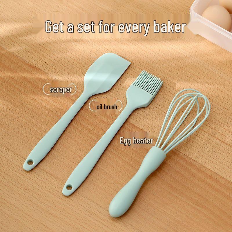 Zhaoran 3-Piece Food Grade Silicone Baking Tool Set