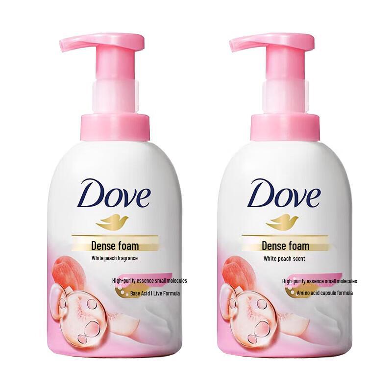 DOVE Foaming Body Wash Twin Pack (400ml X 2)