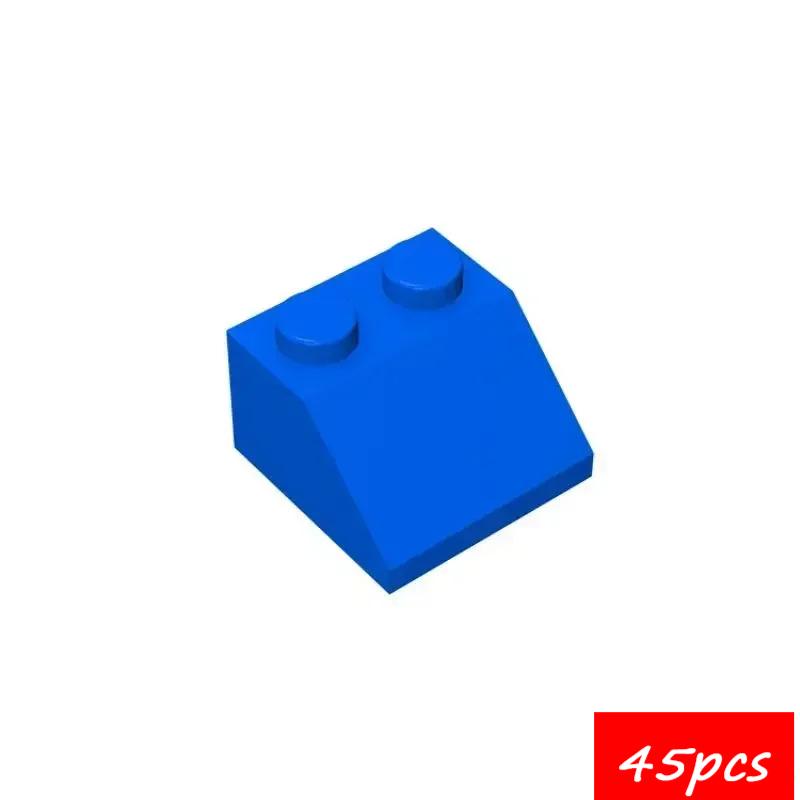 45PCS Assembles Particles 3039 Slope 45 2x2 Bricks Building Blocks Parts  DIY Assembly Educational Toys For Children Kids Gift