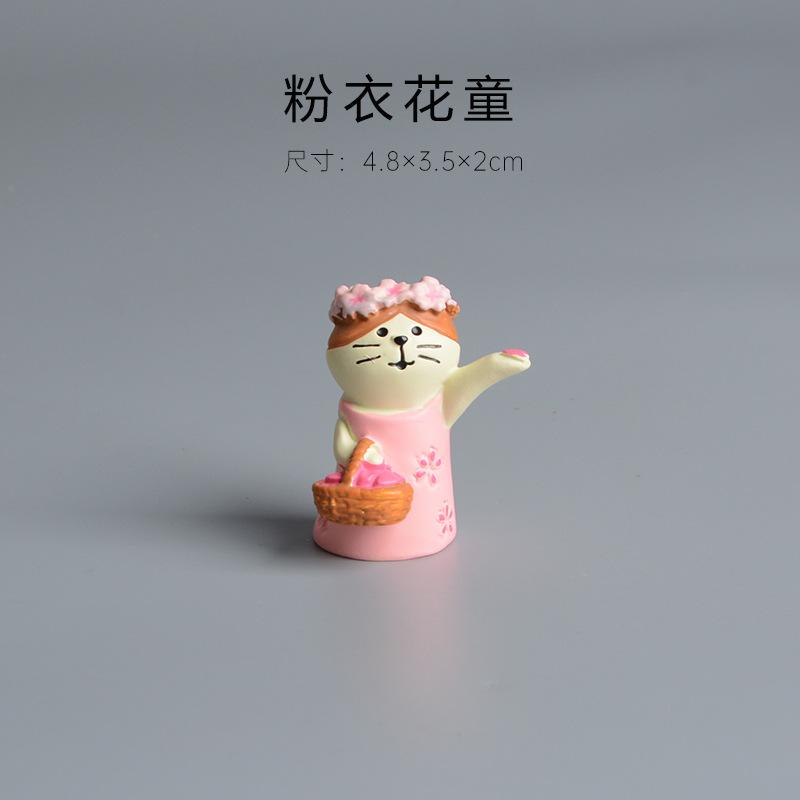 DIY Mini Wedding Arch Toy Zakka Japanese Style balloon Resin Handicraft Ornaments Wooden Small Wedding Ceremony Ornaments