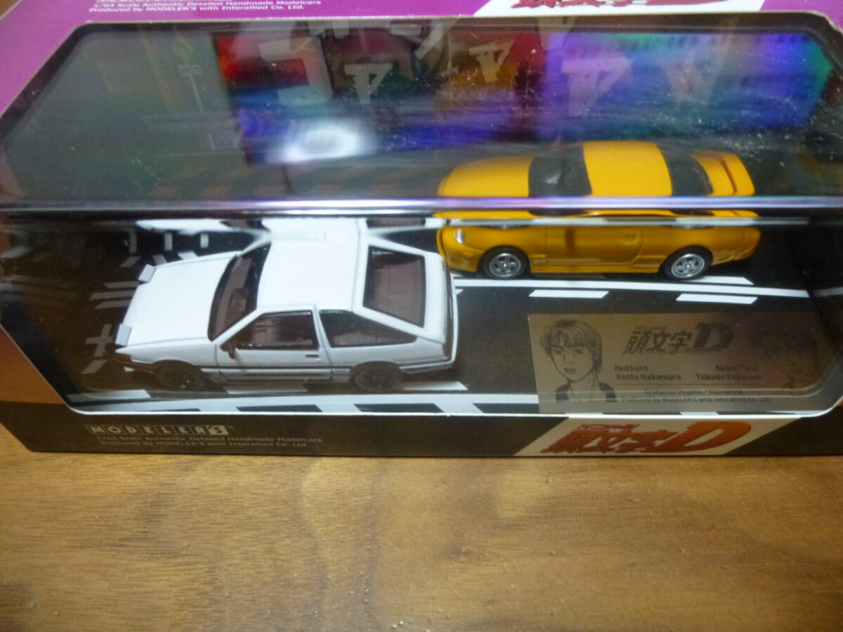 

Modeler s 1/64 Initial D Set Vol. 19 Kenta Nakamura s Silvia (S14) & Takumi Fujiwara s Trueno (AE86) [MD64219]