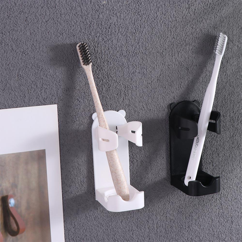 Non Perforated Razor Holder Plastic Electric Toothbrush Holder  for Bathroom
