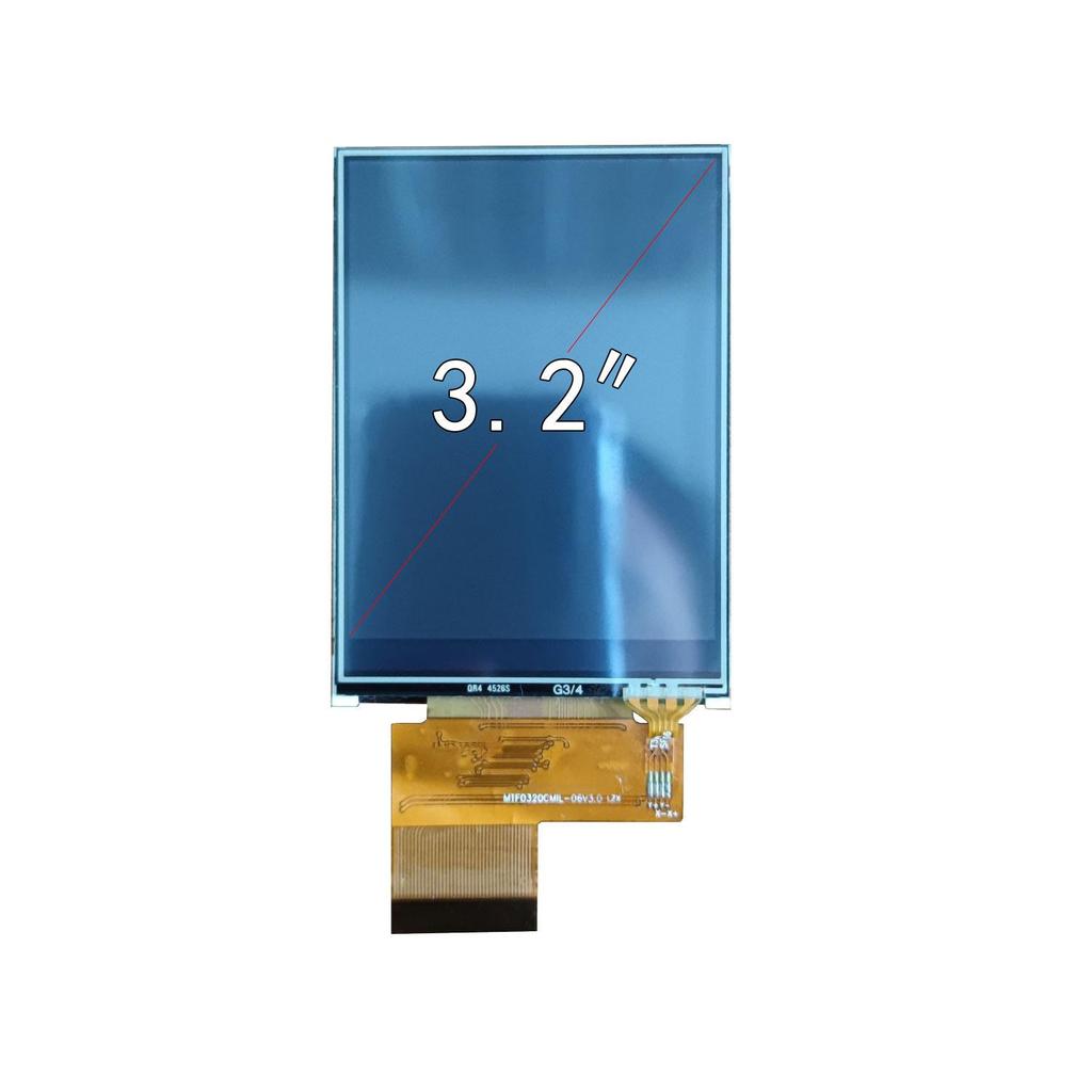 3.2-Inch IPS LCD HD TFT Industrial Control Display Screen with High Brightness