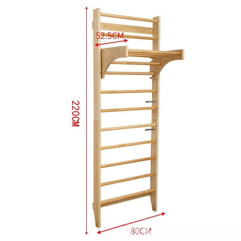 Многоцелевая деревянная система тренировок на шведской стенке