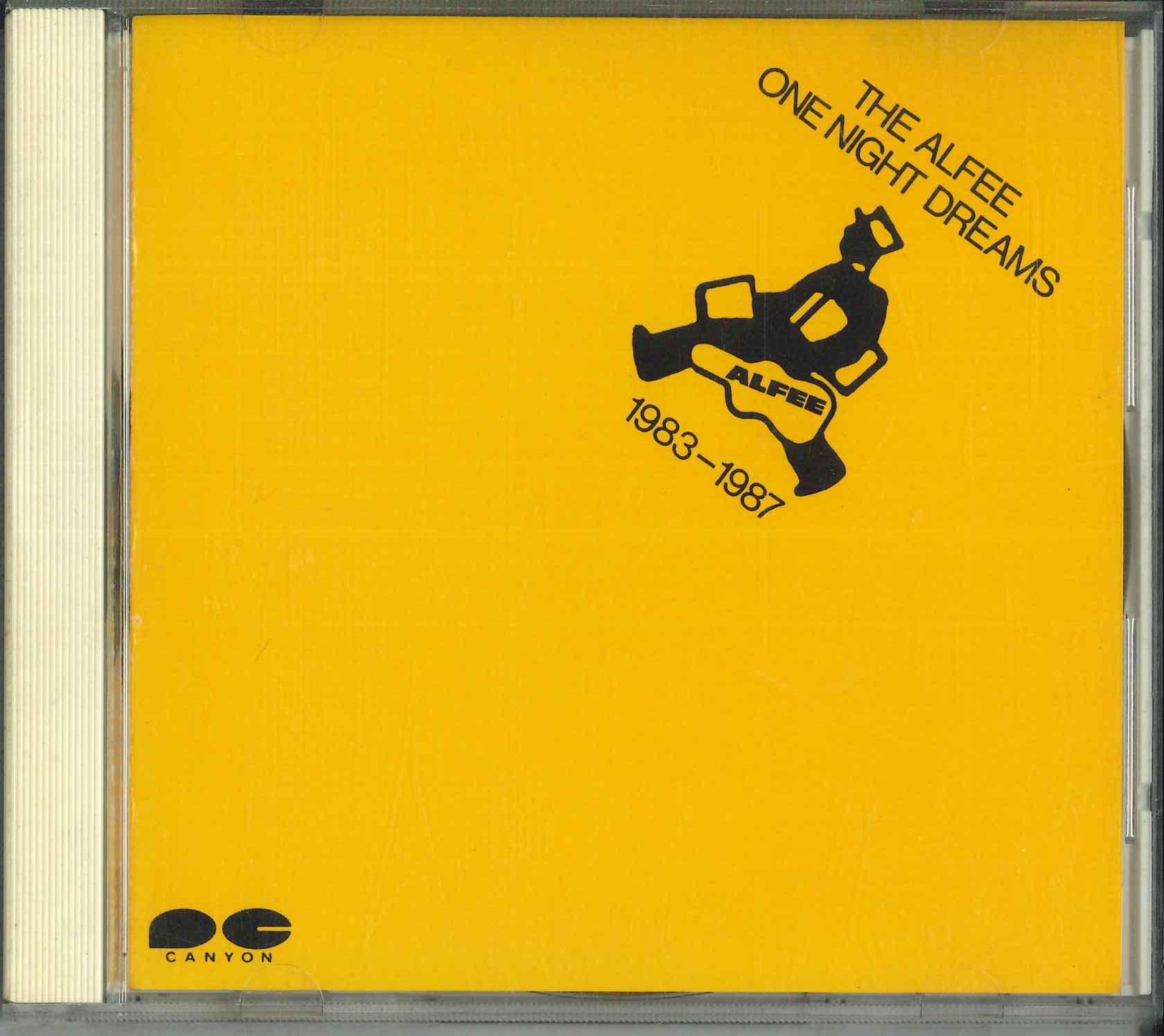 

CD ALFEE - One Night Dreams 1 D70A03121 CANYON RECORDS 1987 Japan Japanese Pop/Rock Used
