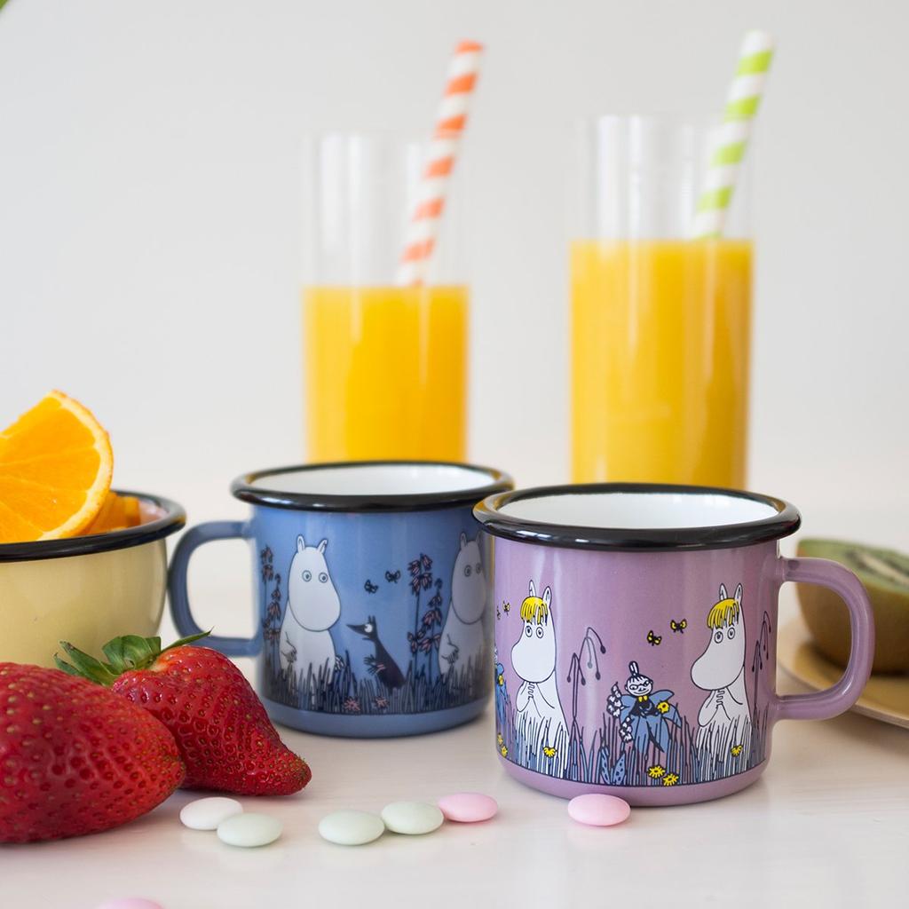 Muurla Moomin Small Friends Moomin Blue Mug, & Sophus, MRA060113,