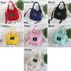 Fashion School Bag Casual Bag Buckle Shopping Bag Canvas Crossbody Bag Tote Handbags Letter Shoulder Bag