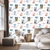 Wallpaper Colorful Funny Kittens Fairy Tale 3D for Living Room and Bedroom 50x1000