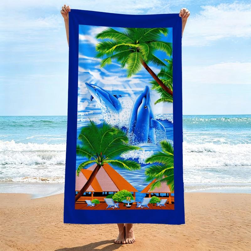 Ultra Absorbent Quick Dry Microfiber Beach Towel Pool Swim Spa Travel Lightweight Bath 70x140cm