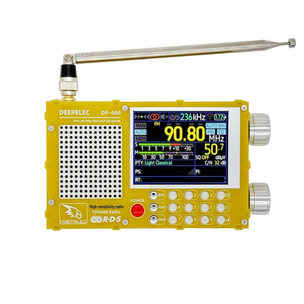 TEF6686 DSP Radio ad Alta Sensibilità Banda Piena AM/FM/Onde Corte DP-666