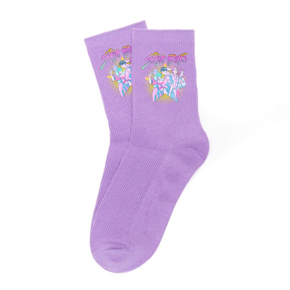 Neueste Kpop-Dämonenjäger-Socken, weich, dick und warm, für Schüler, Outdoor-Sportarten, Herbst, kalte Jahreszeit, Mädchen, wadenlang, Kindergeburtstag, Geschenk