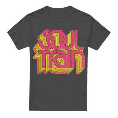 BET Unisex Adult Soul Train Vibing Logo T-Shirt