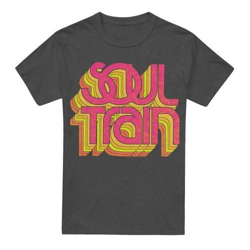 BET Unisex Adult Soul Train Vibing Logo T-Shirt