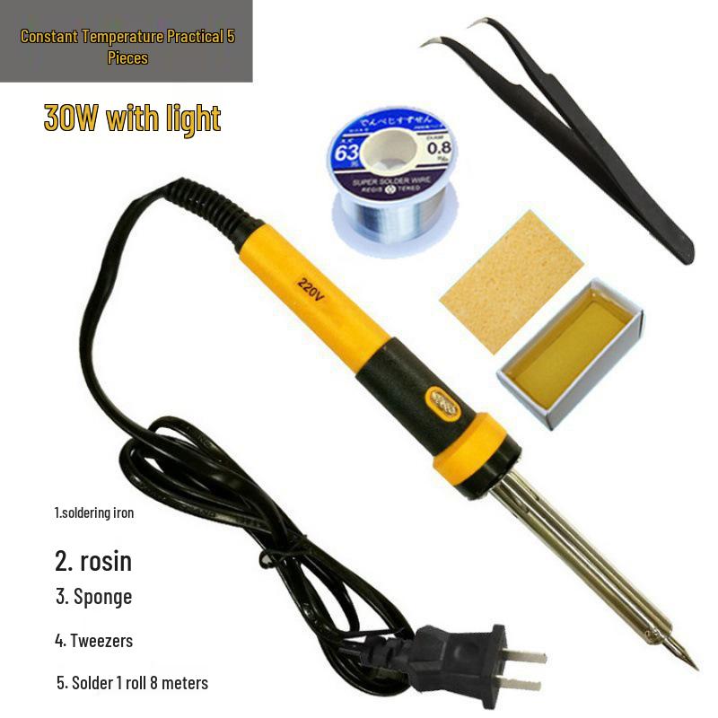Electric Soldering Iron Kit: Household Student Solder Gun & Constant Temp Welding Pen
