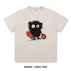 Anime Sketch Printed Men's T-Shirt  Oversized Kawaii Graphic Tees for Men Cute Japanese Streetwear