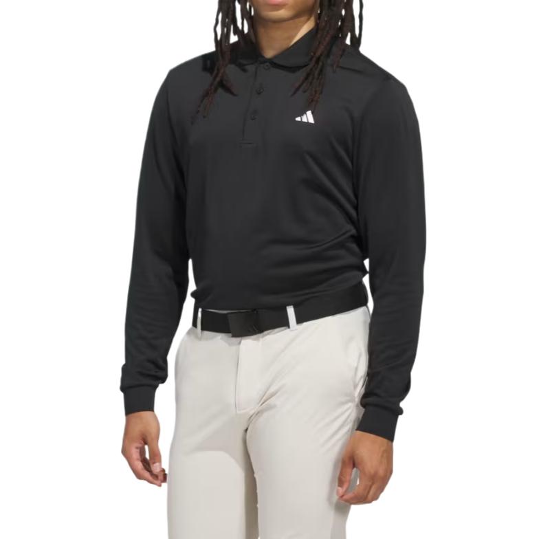 adidas Ultimate365 Cold.Rdy Casual Fashion Simple Solid Color Long Sleeve Polo Shirt Men Polo Shirts JL5294