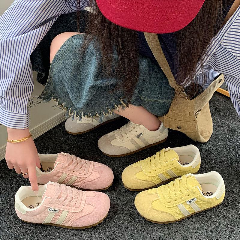 Yellow Forrest training shoes women's shoes new spring versatile thin sole lightweight casual sports shoes