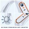 Portable Neck Fan , USB charging Air Cooler, Necksupport, 3 Speeds Gears Adjustment, Outdoor Wearable Bladeless Hands-Free Fan