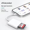 Pingguo Mobile Phone Card Reader & SDTF Multifunctional OTG Converter Cable for Camera & Tablet