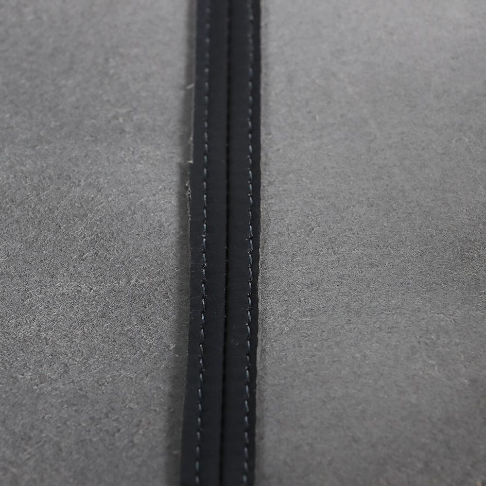 Fiber Leather Center Console Lid Armrest Cover Black Fits For Acura RDX 07 -12