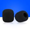 Black Sponge Artifical Fur Covers for  ATR2500 Microphone Soft and Thick Sponge Protector