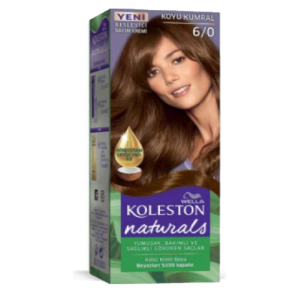 

Краска для волос Koleston Naturals Set 6/0 Темно-каштановый