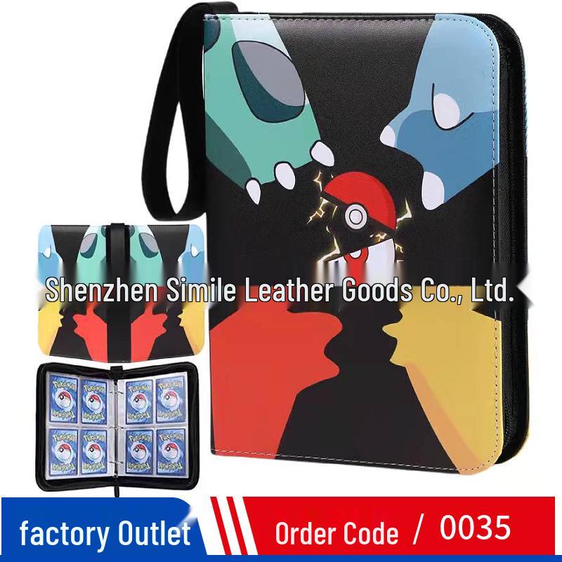 Pokémon & Yu-Gi-Oh Card Collection Album - EVA Game Card Storage Album