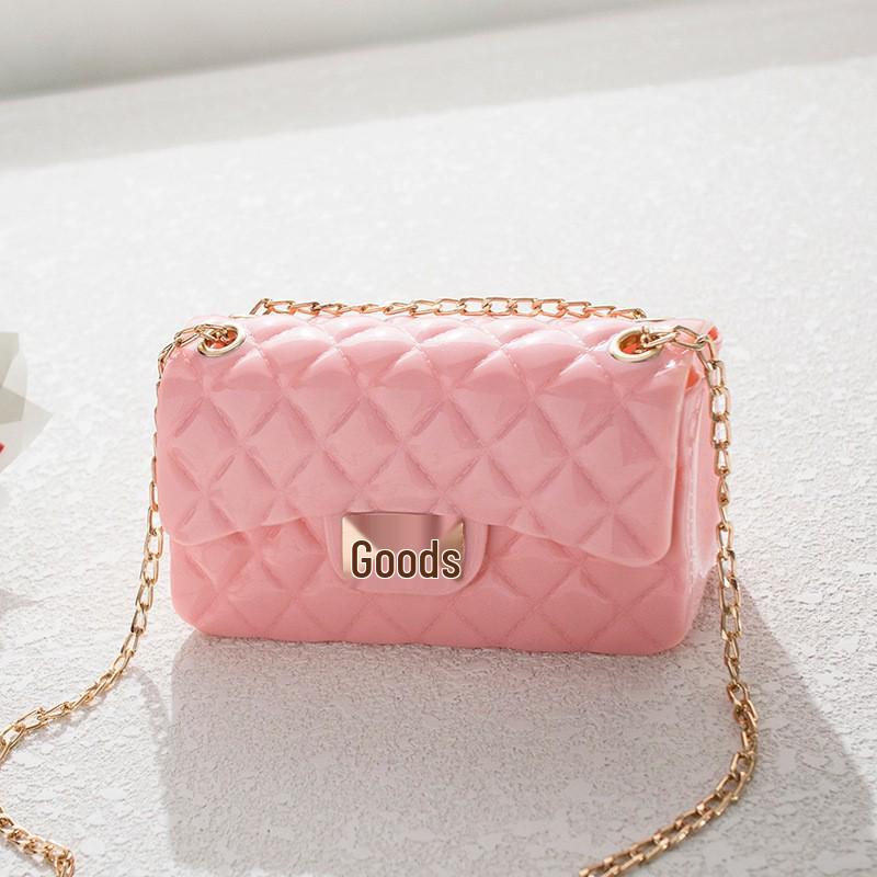Argyle Jelly Small Handbag 2024: Fashionable & Versatile Shoulder Chain Bag for Women