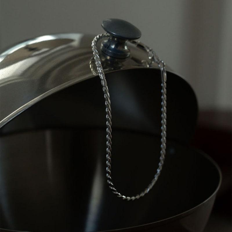 Youngglow Silver925 Rope Chain Bracelet