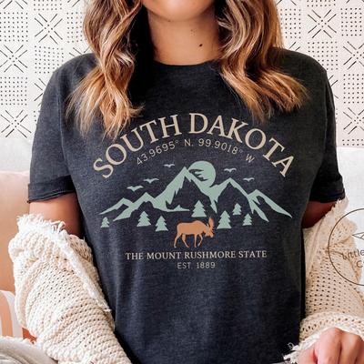 South Dakota Shirt, Mount Rushmore State T-shirt, Unisex
