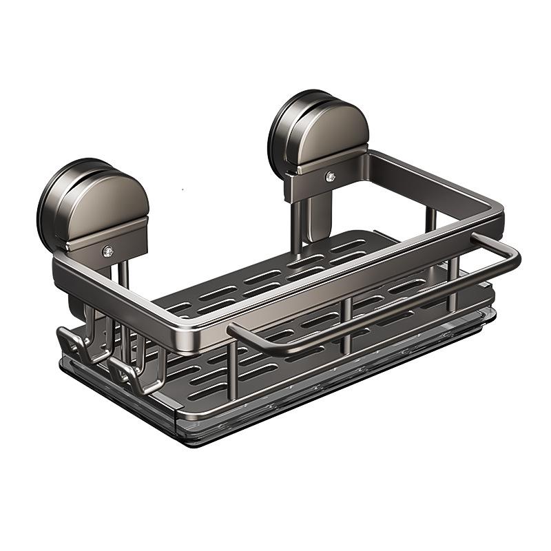 Kitchen Suction Cup Sink Storage Rack, Non Perforated Faucet Wall Mounted Storage Rack, Cloth Sink, Multifunctional Drain Rack