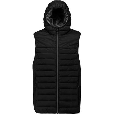 Mens Hooded Padded Bodywarmer