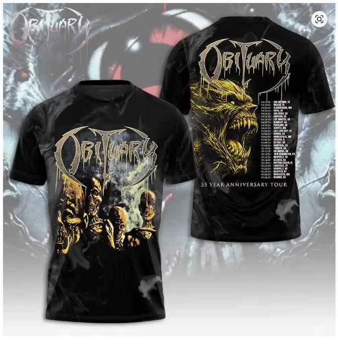Nachruf Dark Metal Musik Shirt Herren Damen Erwachsenengrößen VA533