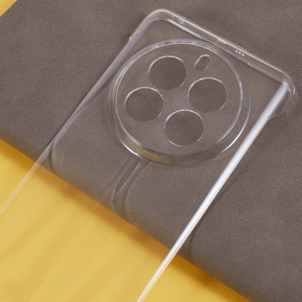 For Realme 12 Pro 5G/12 Pro+ 5G Case Frameless Transparent PC Phone Cover