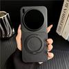 Applicable to VIVO X300S mobile phone case, lychee leather pattern 360 rotating magnetic suction bracket X200Ultra anti-drop hard cover