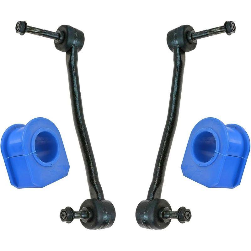 Front Suspension Kit with Sway Bar Bushings and Stabilizer Links for 2000-2004 Ford F-Series Super Duty Trucks