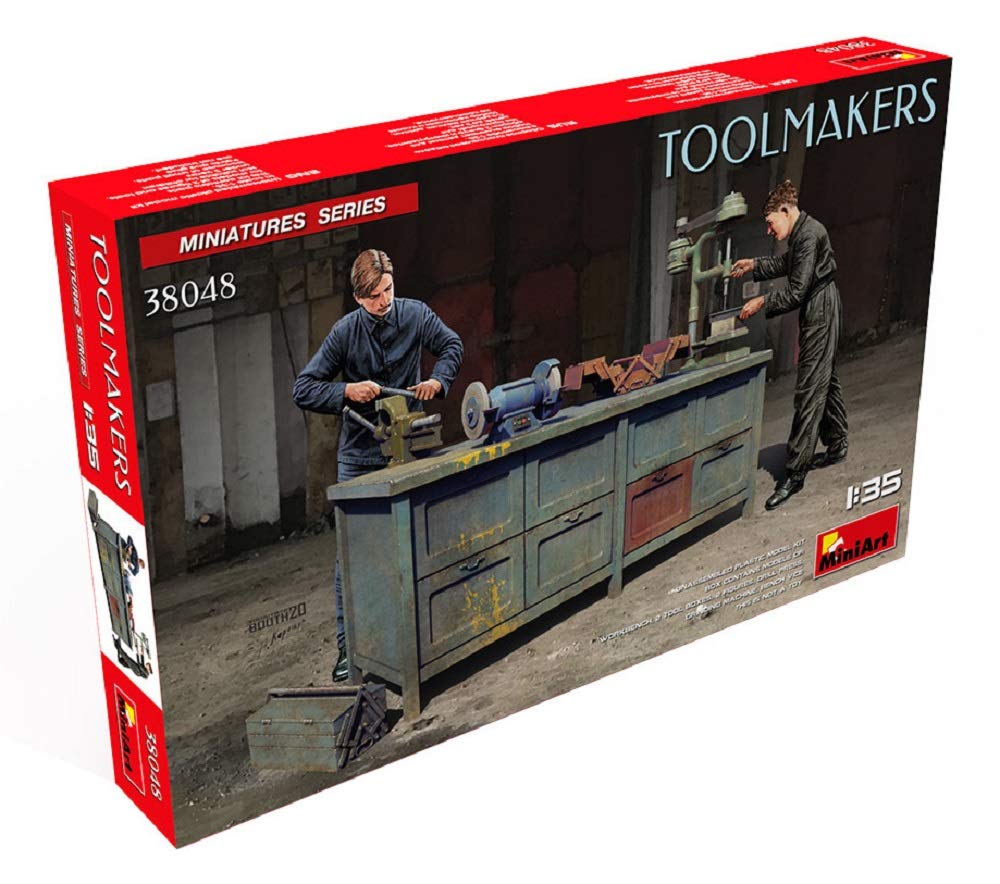MiniArt Scale Craftsman Set with 2