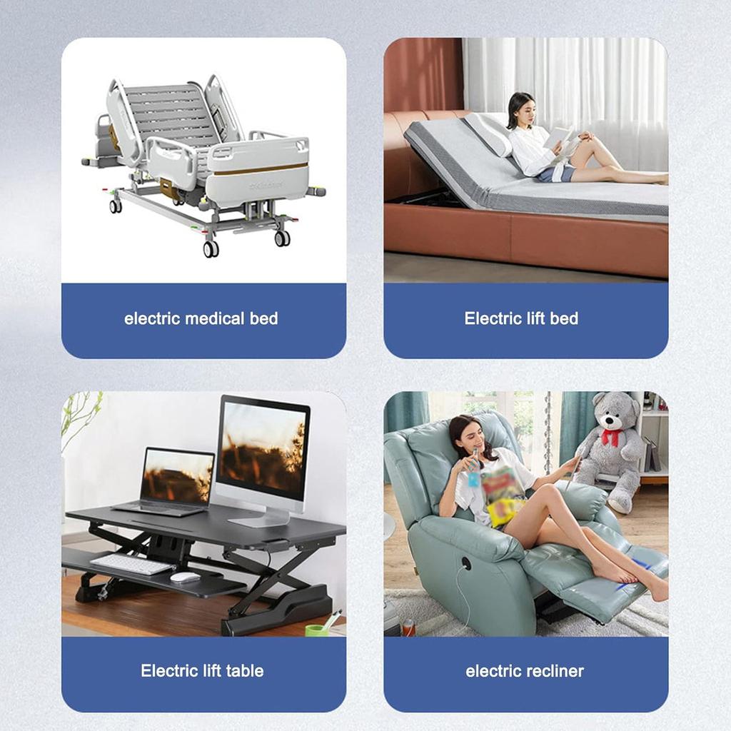 Kadimendium Hand Control Handset Remote, Dustproof IP66 8 Pin Lift Bed Remote Control Lifting Bed Controller Lift Chair Controller Recliner