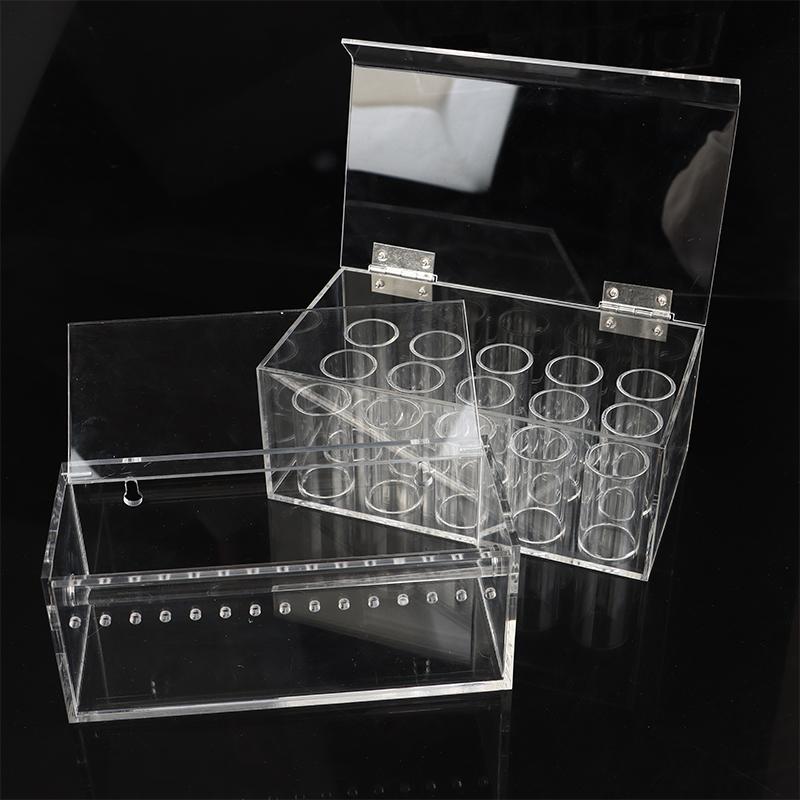 Dental Arcylic Dispenser Power Elastic Chain Storage Box Ligature Ties Placement Holder Organizer Dentist Lab Placer Case
