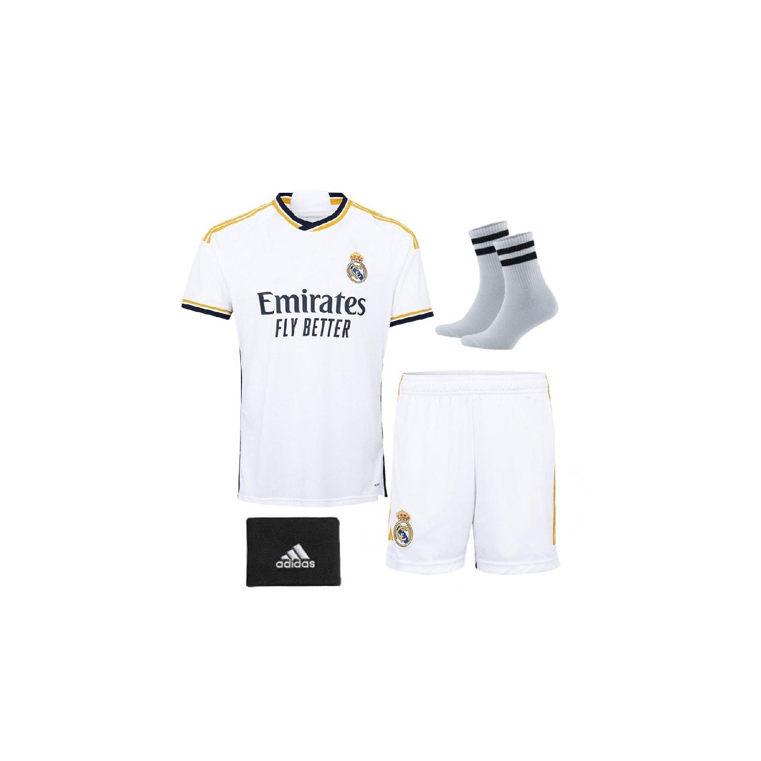 

Детские футбольные майки нового сезона Real Madrid Benzema, 4 шт.