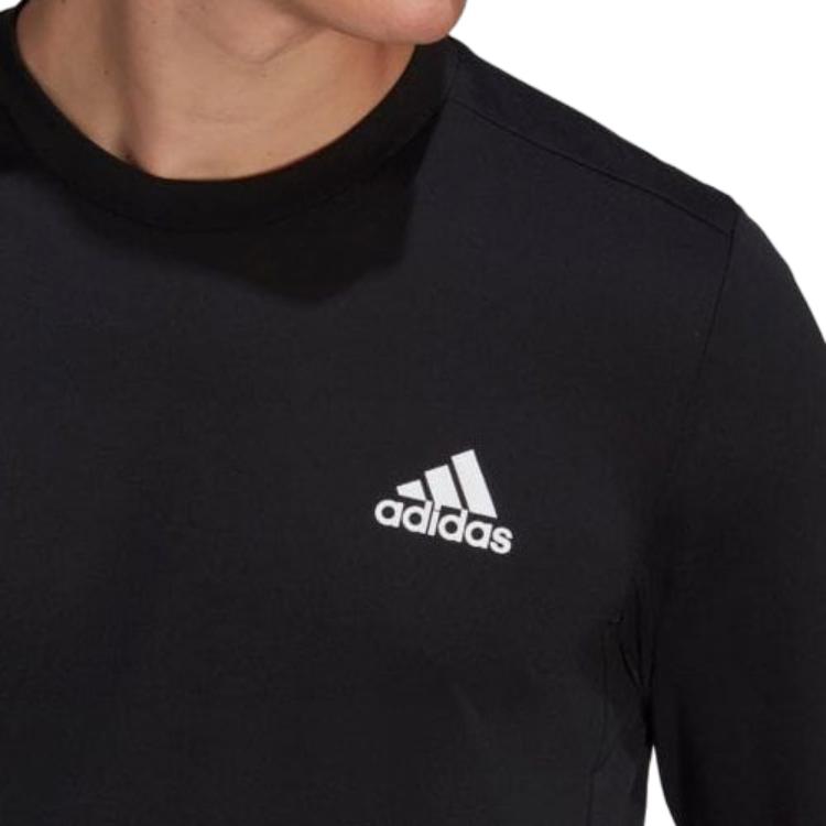 adidas Free Shipping With AdiClub Aeroready Designed To Move Feelready Sport Long Sleeve Tee GT5563